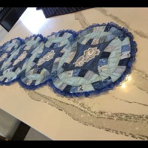 COPY - Blue Handmade Quilted Table Runner